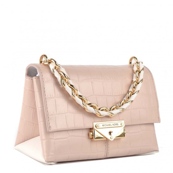 Michael Kors Extra Small Crocodile Embossed Leather Crossbody Bag - Picture 3 of 5